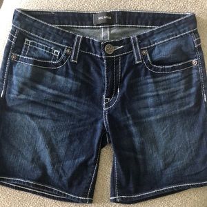 Big star denim shorts, longer inseam, cuffed sz 29